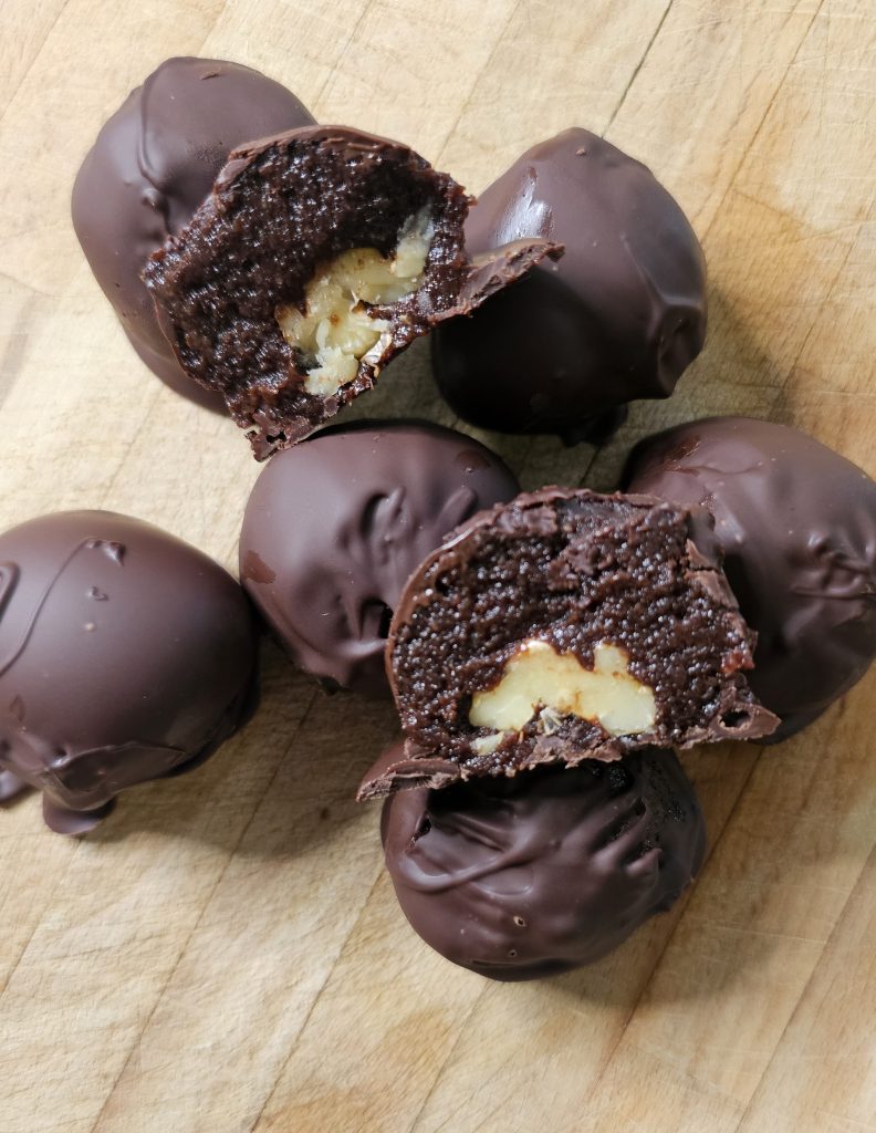 Σοκολατένια protein balls